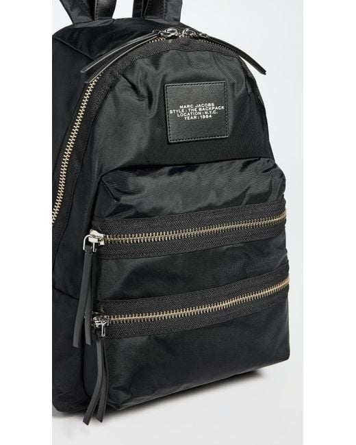 Marc Jacobs Black The Large Backpack