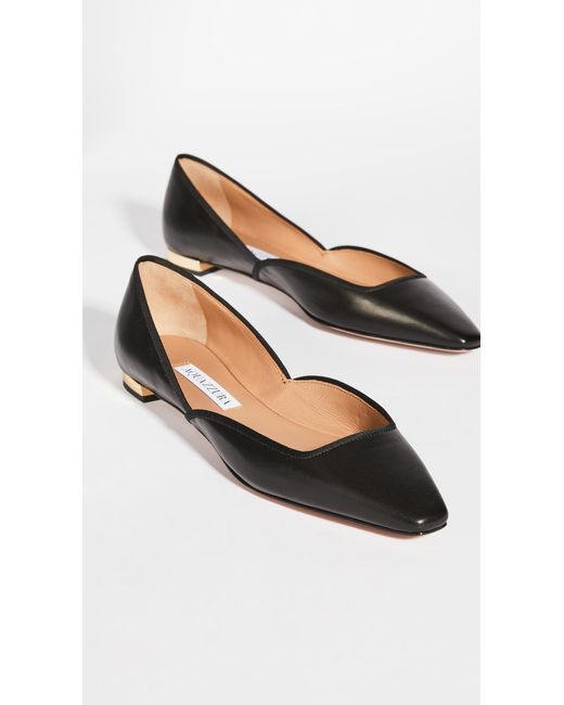 aquazzura maia flats
