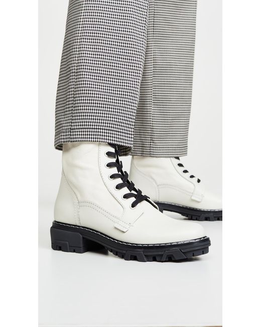 rag and bone shiloh zip boot white