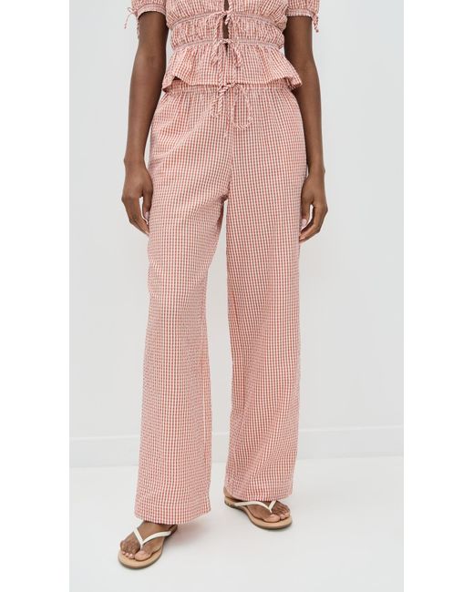 Wayf Pink Nina Pants