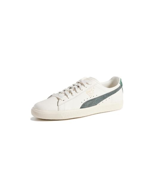 PUMA White Clyde Base L Sneakers for men
