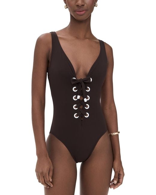 Karla Colletto Black Lulu One Piece