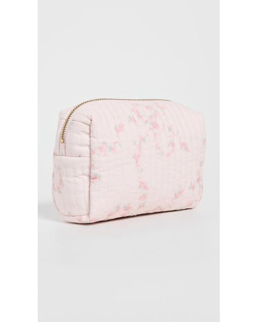 LoveShackFancy Pink Mini Octavia Cosmetic Case