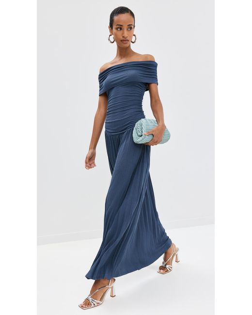 Lioness Blue Field Of Dreams Maxi Dress