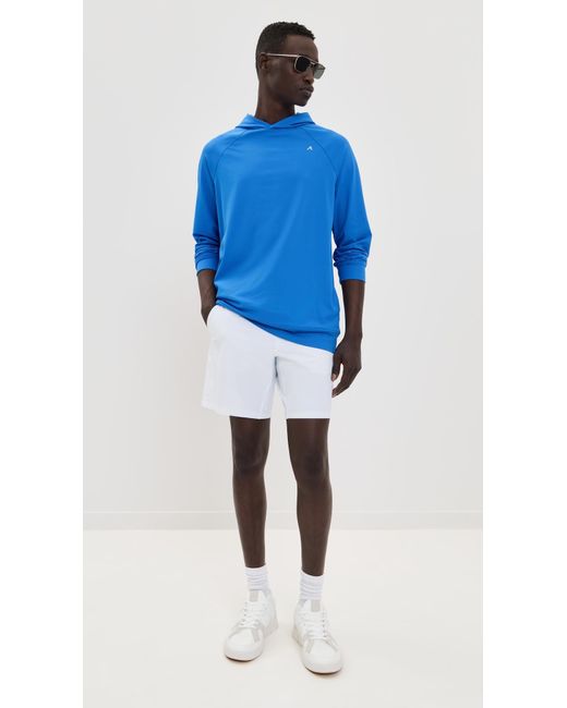 Redvanly Blue Larkin Performance Hoodie for men