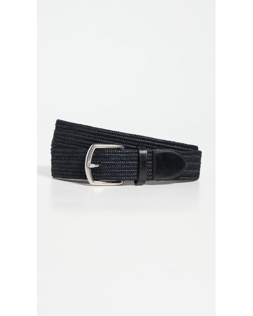 Ralph Lauren Black Braided Belt for men