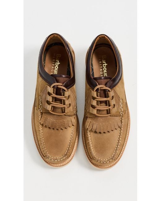 Barbour White Grindon Boots for men
