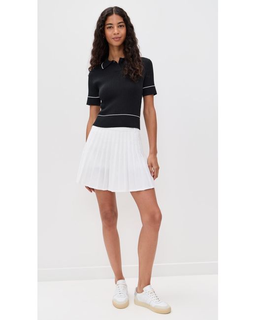 Rhone Black Birdie Sweater Polo