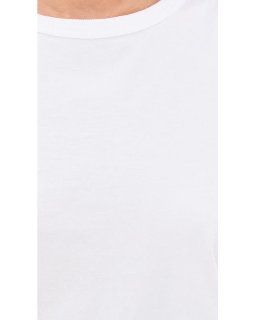 Asher White Marielle Classic Tee