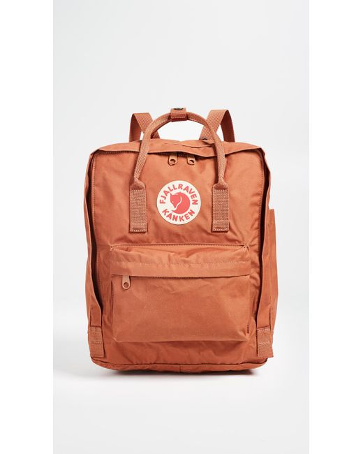 Fjallraven Synthetic Kanken Backpack in Brick (Red) | Lyst