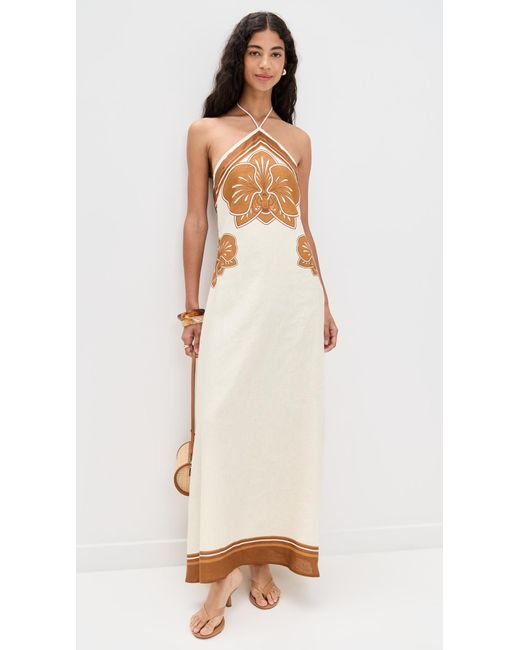 Shani Shemer White Kora Maxi Dress