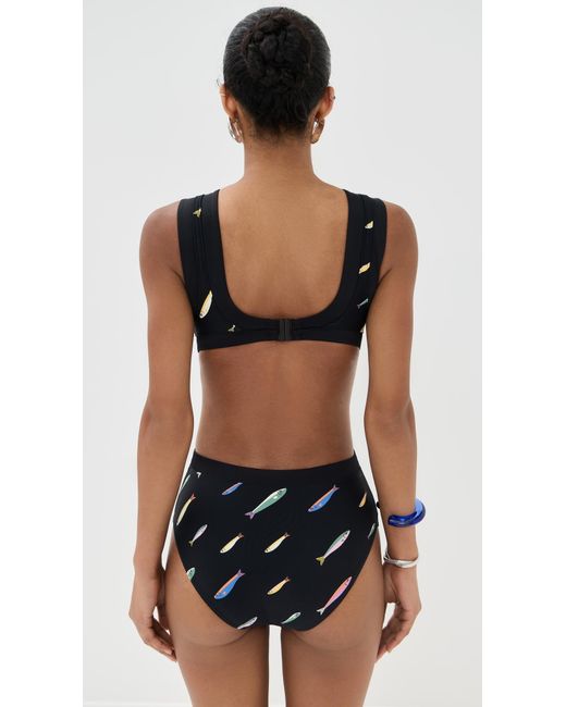 Staud Black Dolce One Piece