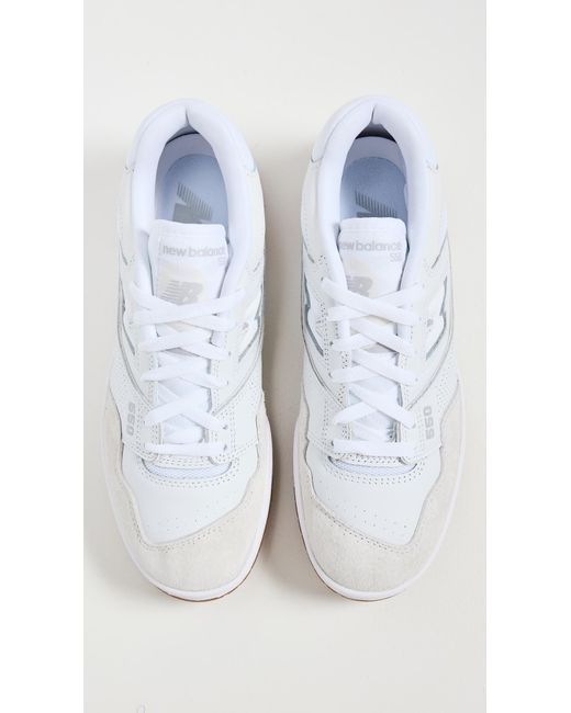 New Balance White 550 Sneakers M 5/ W 6