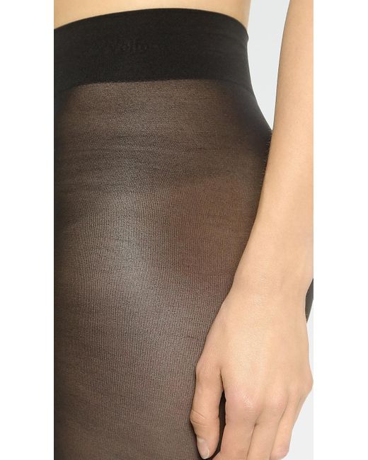 Wolford Black Seamless Pure 50 Tights