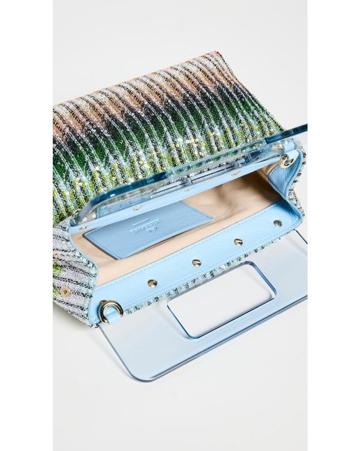 Missoni Multicolor Plexi Pouch Small
