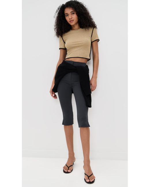 Nanushka Blue Saoirse Capri Pants