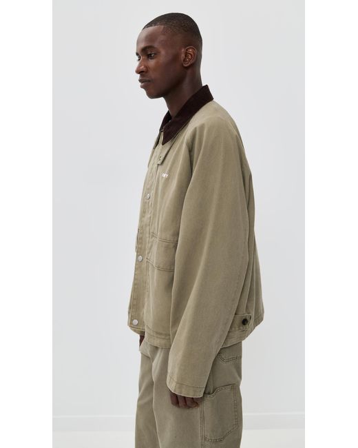 Obey Natural Caden Work Jacket for men