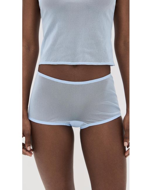 Skarlett Blue White Spellbound Mesh Short
