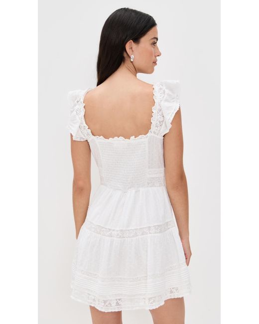 LoveShackFancy White Rietta Dress