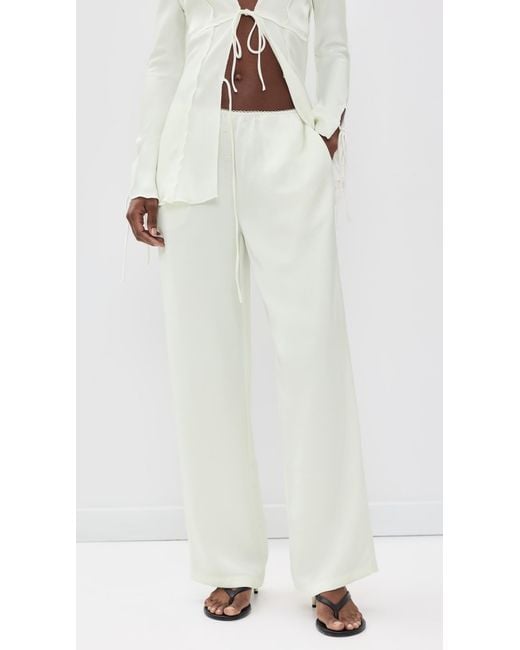 Lioness White Bloom Pants