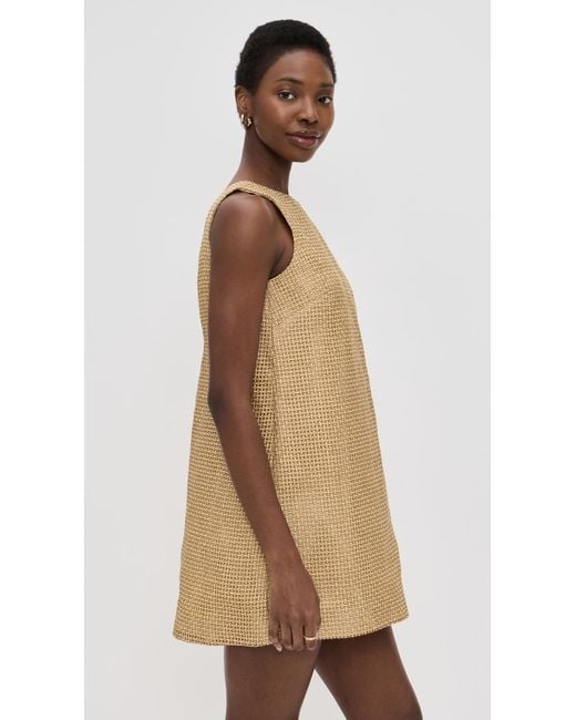 Simon Miller Sina Raffia Mini Dress | Lyst