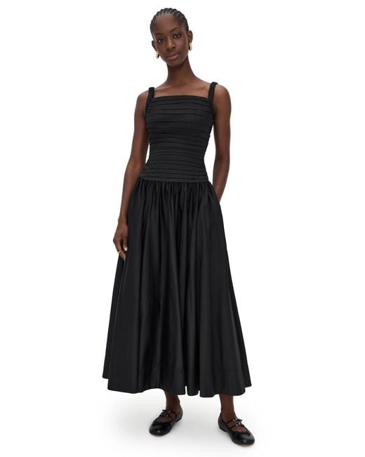 Aje. Black Star Midi Dress