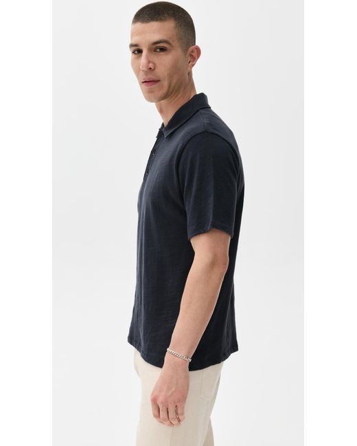 Rag & Bone Blue Classic Flame Polo for men