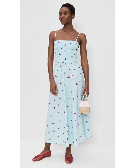 Solid & Striped Blue The Delta Dress