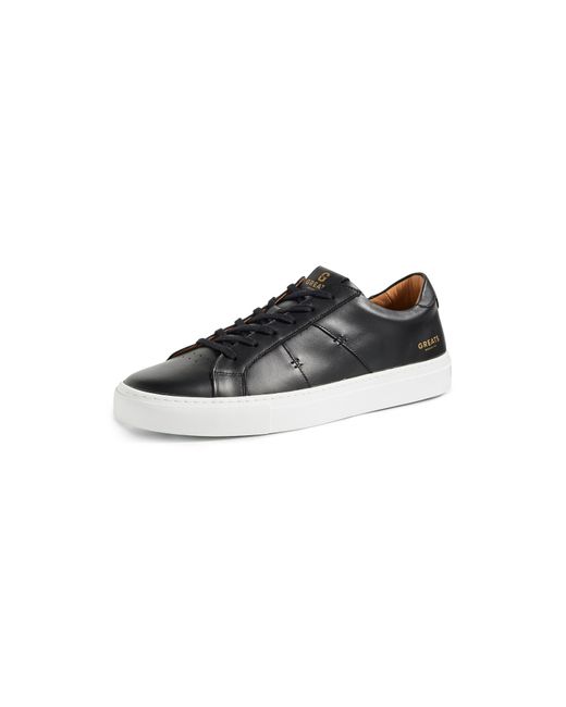 GREATS Black Royale 2.0 Leather Sneakers for men