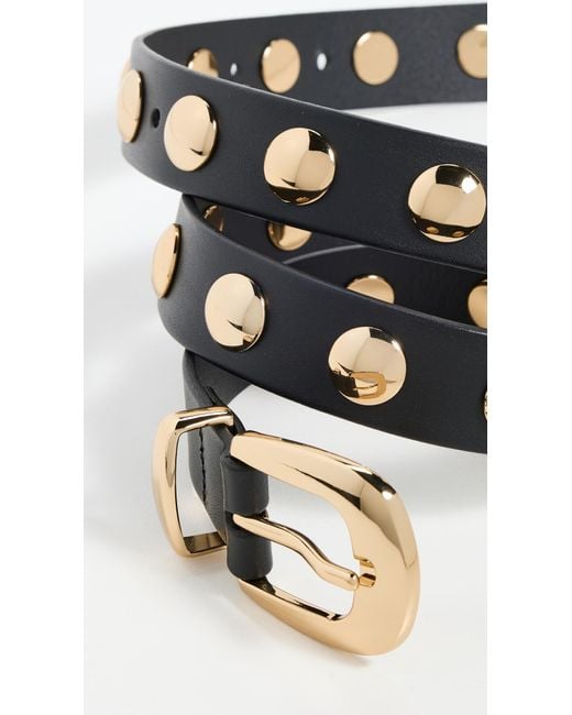 Madewell Black Western Studded Belt