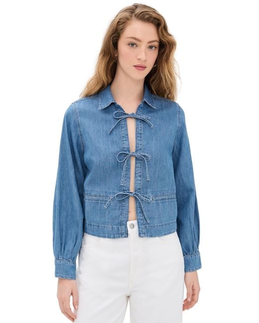 AG Jeans Blue Dottie Jacket