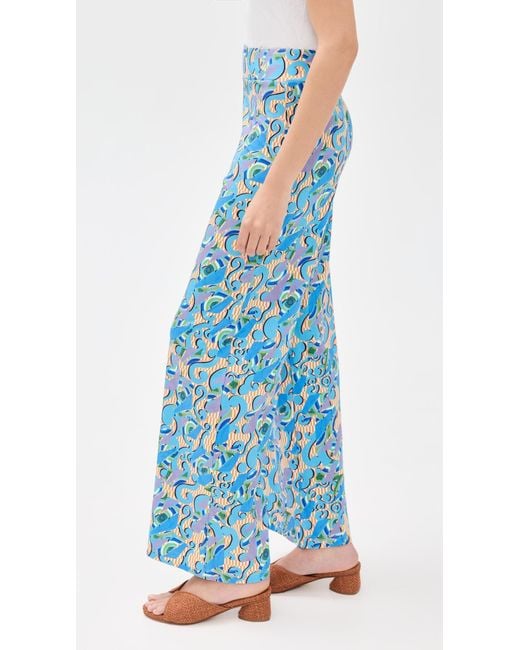 De Loreta Blue Sur Pants