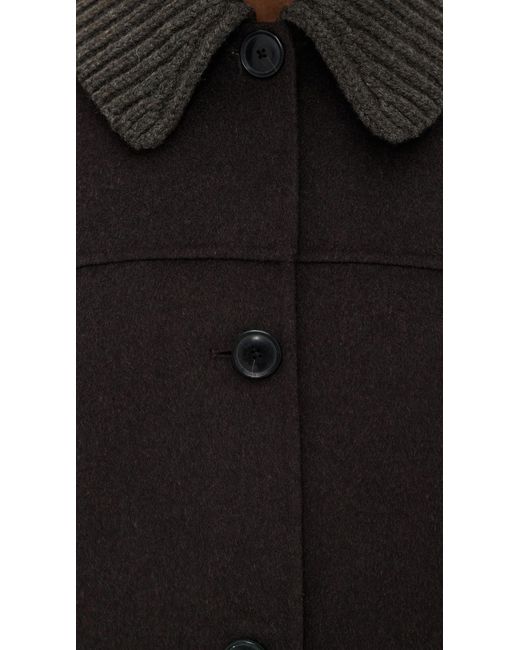 Proenza Schouler Black Lisa Coat