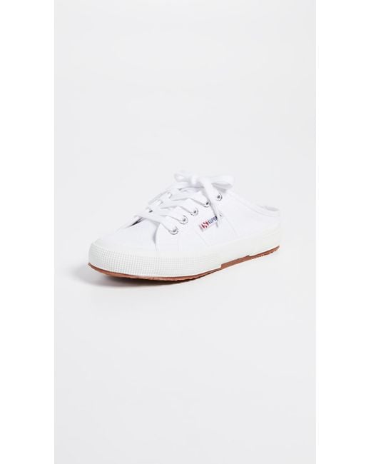 White mule tennis best sale shoes
