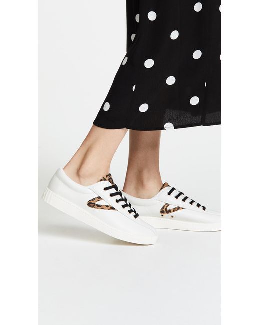 tretorn polka dot sneakers