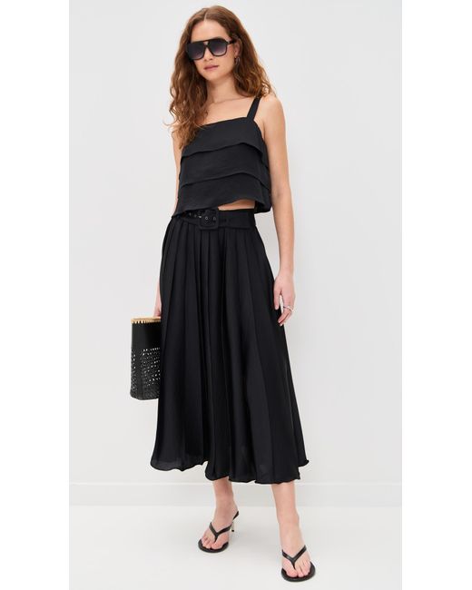 Ramy Brook Black Sloan Blouse