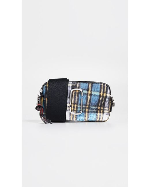 Marc Jacobs Snapshot Tartan Camera Bag in Blue Lyst