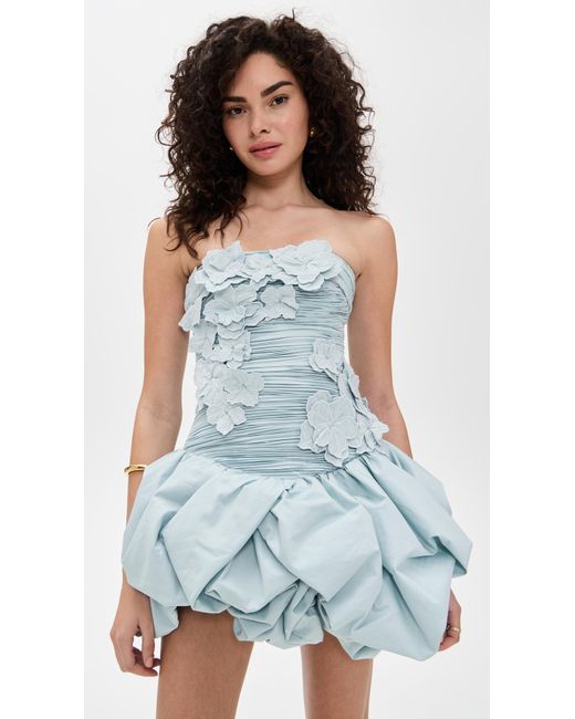 sachin and babi light blue dress Pandorea Layered Mini Dress | Ivory