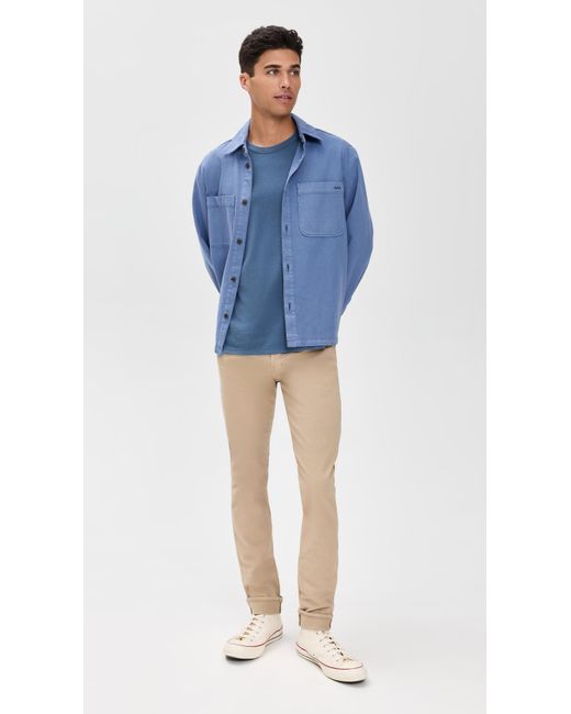 Marine Layer Blue Signature Sea Change Crew Tee for men