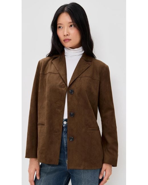 Velvet Brown Salie Jacket