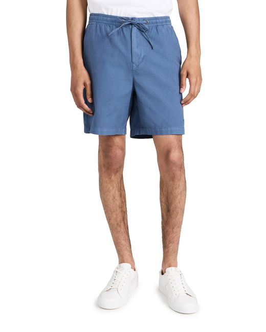 Barbour Blue Oxtown Drawstring 7" Shorts for men