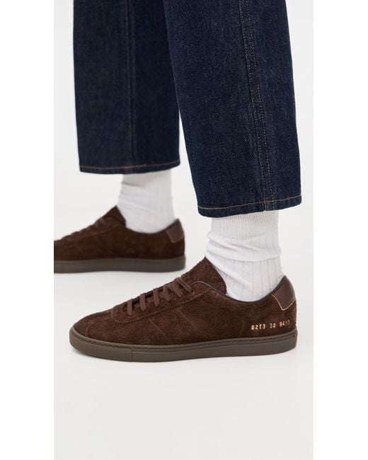 Common Projects Brown Field Trainers Sneakers