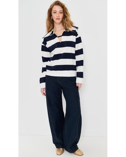 ALIGNE Blue Nina Top