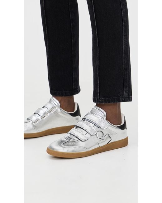 Isabel Marant White Beth Sneaker