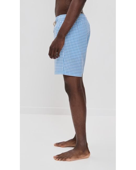 Fair Harbor Blue The Bayberry Swim Trunks 7 for men