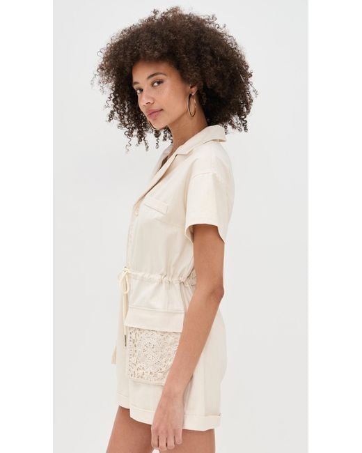Line & Dot Multicolor Veni Romper