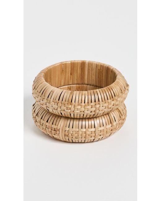 Shashi Natural Jacques Bangle Set