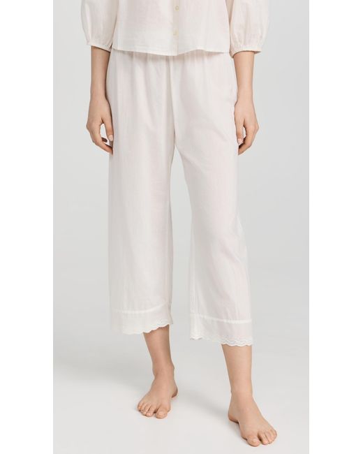 The Great White The Eyelet Easy Sleep Pants