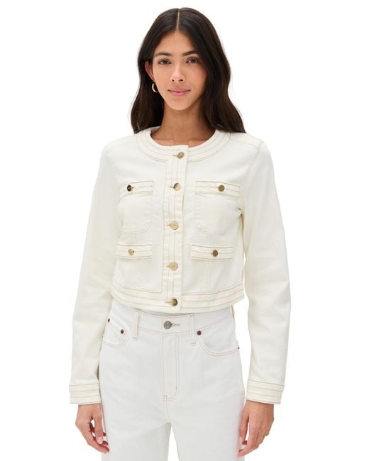 PAIGE White Kiya Jacket
