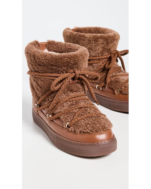 Inuikii Brown Curly Sneakers